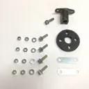 STEERING JOINT KIT / RUBBER BISCUIT & FLANGE (OEM) - SAMURAI 80'-95