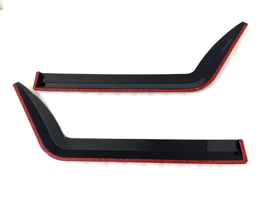 SUZUKI SAMURAI DOOR VISOR WEATHER SHIELD WIND DEFLECTOR UNBREAKABLE(SET Of 2)