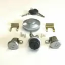 LOCK SET - DRIVER & PASSENGER DOORS/ GLOVE BOX / GAS CAP - SAMURAI 85'-95