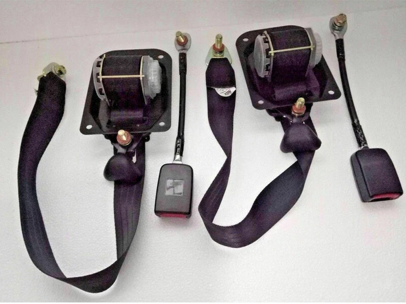 2 POINT LAP SEAT BELT PAIR for DROVER SUZUKI SAMURAI SIERRA JIMNY SJ413 GYPSY