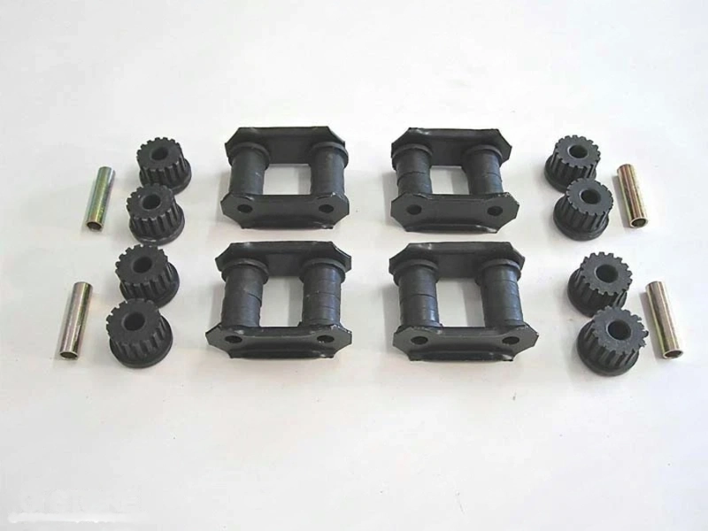 COMPLETE SET - LEAF SPRING SHACKLES & BUSHINGS (OEM) - SAMURAI 80'-95