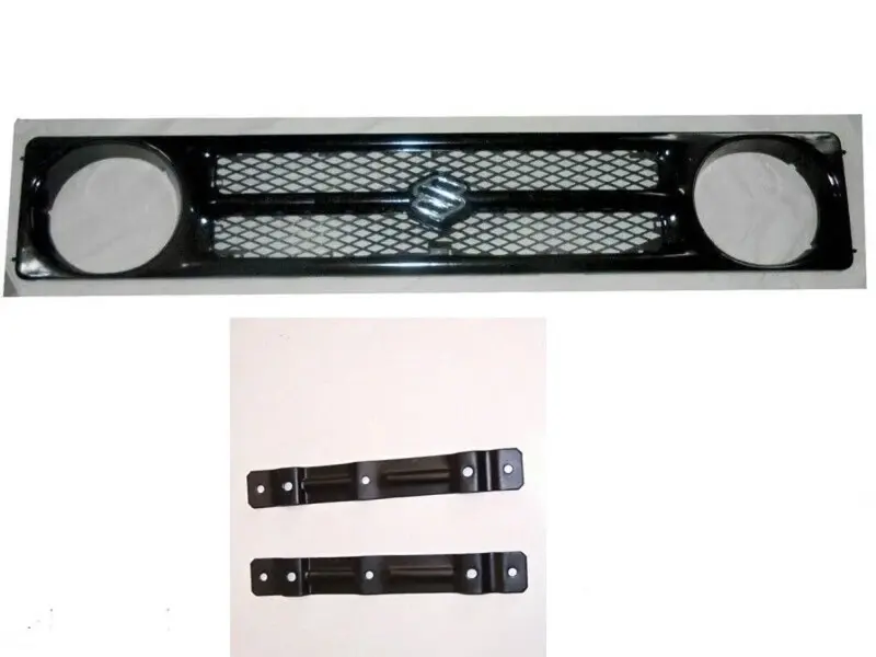 For Suzuki Samurai SJ410 SJ413 Sierra Front Grill & Reinf Bracket