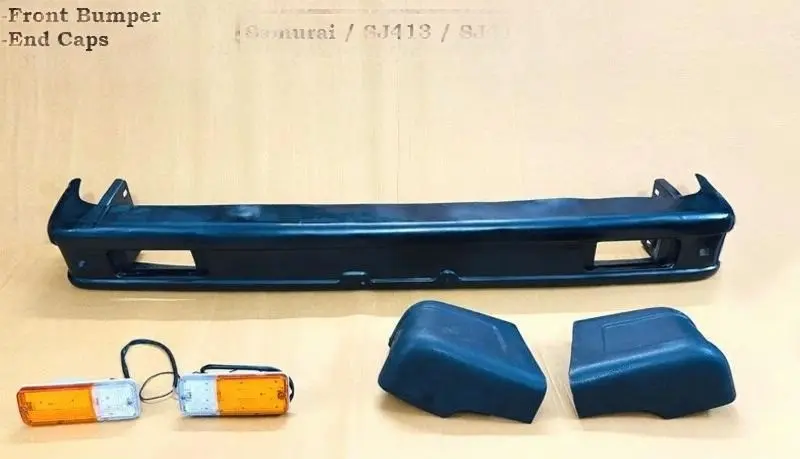 Front Bumper & Light Kit Complete For Suzuki Samurai 80'-95'