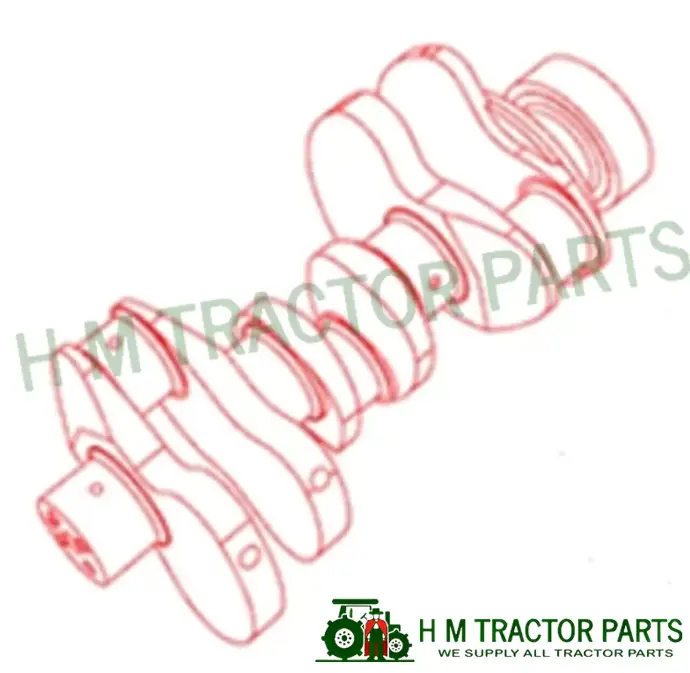 CRANKSHAFT FOR MAHINDRA TRACTOR 006002666F1/006017194C1