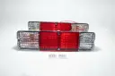 For SUZUKI SJ410 413 JIMNY SAMURAI CARIBIAN SIERRA TAIL LIGHT LAMP PAIR wit Bulb