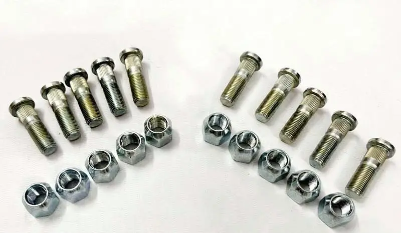 SUZUKI SJ413 LUG NUT STUDS / REAR WHEELS QTY 10 -SAMURAI SIERRA DROVER