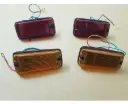 FRONT & REAR SIDE MARKER LIGHTS Set (RH / LH) Suzuki Samurai SJ413 SJ410 2 pair