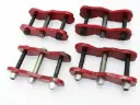 Gypsy Shackle Kit Assembly with Nut Bolt Stock Fitting set 4 for Suzuki Samurai