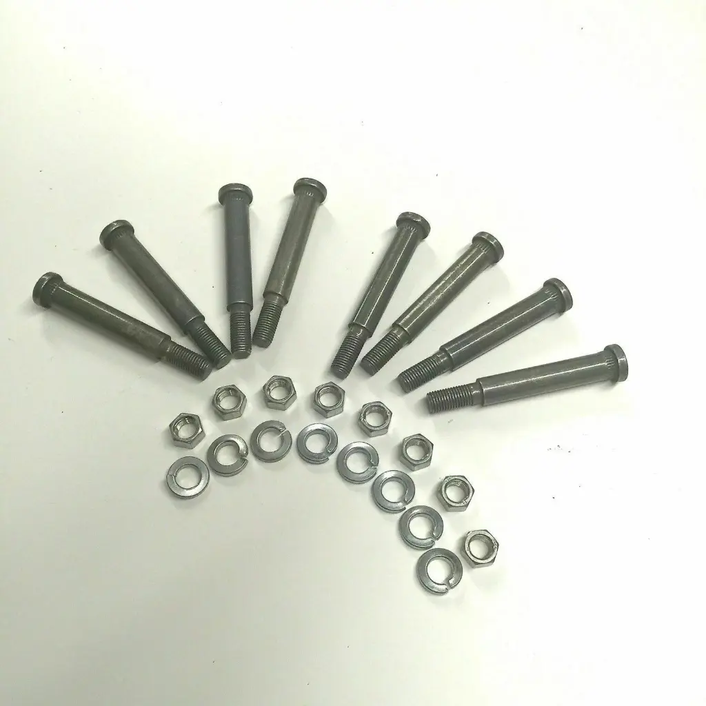 QTY 8 SHACKLE BOLTS PINS FRONT REAR FOR SAMURAI 85-95