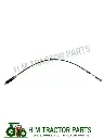 MAHINDRA TRACTOR ASSEMBLY BOWDEN CABLE AUXILIARY VALVE E007604738D91