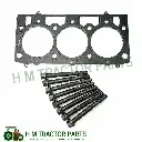MAHINDRA TRACTOR CYLINDER HEAD GASKET 3 CYLINDER WITH BOLTS 006025973C91