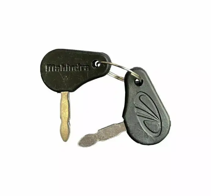 GENUINE IGNITION KEY WITH OEM LOGO FOR MAHINDRA TRACTOR 005555207R1