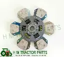 CLUTCH PLATE ASSEMBLY 6 PADS FOR MAHINDRA TRACTOR 006503643D91