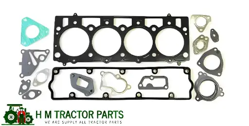 MAHINDRA TRACTOR COMPLETE GASKET SET W/ HEAD 4 CYL 006000798F1 & 000020855E05
