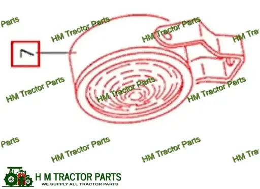PLOW LAMP FOR 4025 MAHINDRA TRACTOR 005558759R91