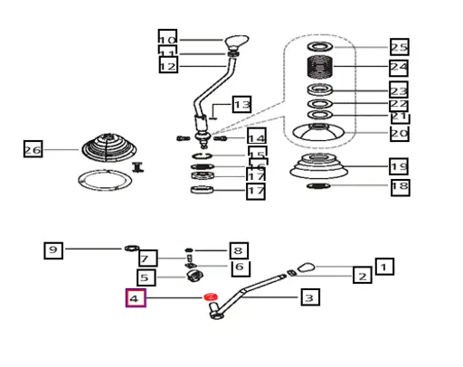 MAHINDRA TRACTOR OIL Seal, Lever Housing (000031278B12)