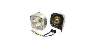 Head Light (Pair) - LH Dip suitable for Massey Ferguson - 1672766M91 1860177M1 1890156M91