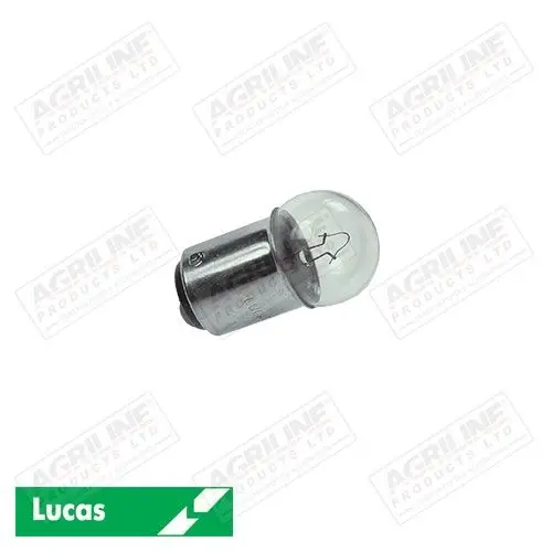 Bulb 12V 5W BA15D SBC G18.5- Single suitable for Massey Ferguson - Models 135, 165, 35 3-Cylinder, 65