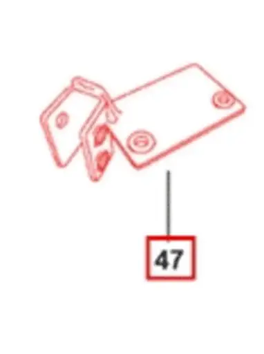 STABILIZER MOUNT FOR 3525 MAHINDRA TRACTOR (E005558695R91)