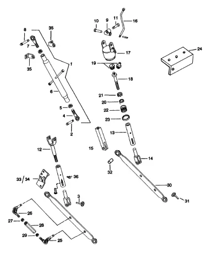 REAR CHECK CHAIN END FOR MAHINDRA TRACTOR (003048455R91)