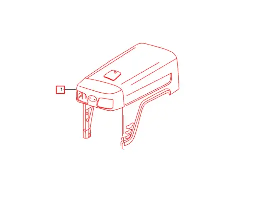 HOOD FOR 3825|4025|4525|5525|6025|6525 MAHINDRA TRACTOR (007500917B91)