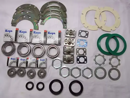 Front & Rear Axle Wheel Bearing Knuckle Kit Fits Suzuki Samurai SJ410 SJ413-KOYO