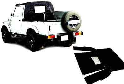 Best Soft Top for Suzuki Samurai Sj410 Sj413-Marine Grade Black Denim