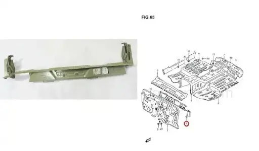Dash Panel for Suzuki Samurai- 59600-83001 -OEM Genuine Suzuki
