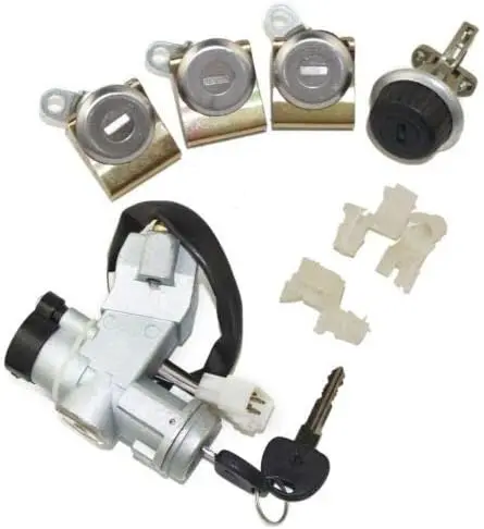 Lock Set of 6 with Single key For Suzuki Samurai SJ410 SJ413-Complete Set
