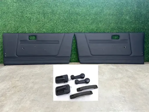 Black Custom Door Panel Set With Fitting For Suzuki SAMURAI SJ410 SJ413