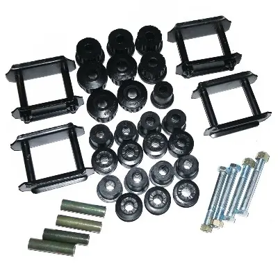 Suzuki Samurai SJ413 SJ410 LJ80 Sierra Spring Bush Bolt Spacer & shackle Kit