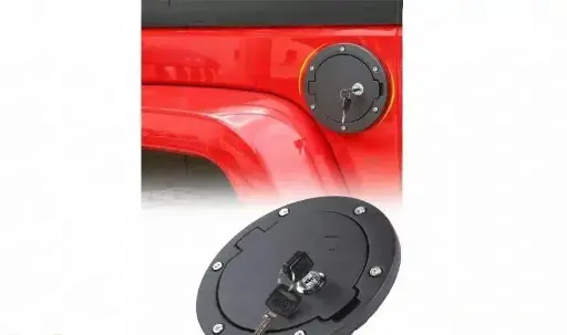Fuel Cap Lid Cover with Lock For Suzuki Samurai SJ410/SJ413 -Magnetic