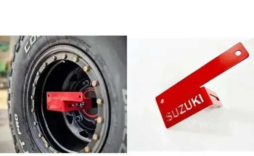 Suzuki Samurai SJ413 SJ410 Spare Tyre Carrier License Plate Mount