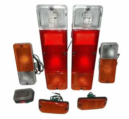 SUZUKI SJ413 BRAKE TAIL LIGHT TURN SIDE MARKER FRONT BUMPER SET SAMURAI 1986-95