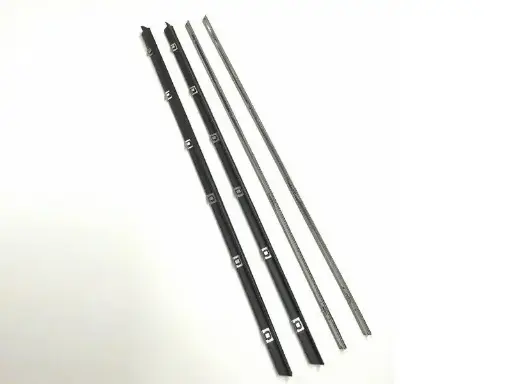 Inner & Outer Glass Scrapes Whiskers - SJ413 / Suzuki Samurai 86-95-OEM Quality