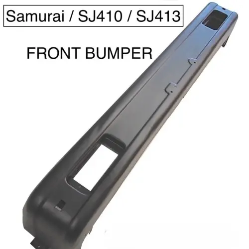 FRONT BUMPER Complete - Fits SUZUKI SAMURAI 80'-95 With Light & End Caps