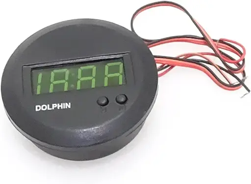 Gypsy Digital Clock Watch Round Dash for Suzuki Samurai Sierra SJ410 SJ413