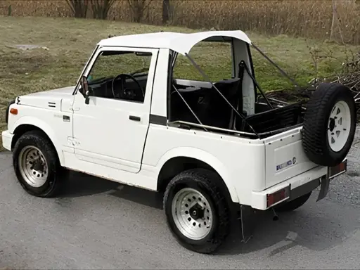 Best Strapless Targa Bikini Top-White Denim for Samurai SJ410 SJ413-Launch Offer