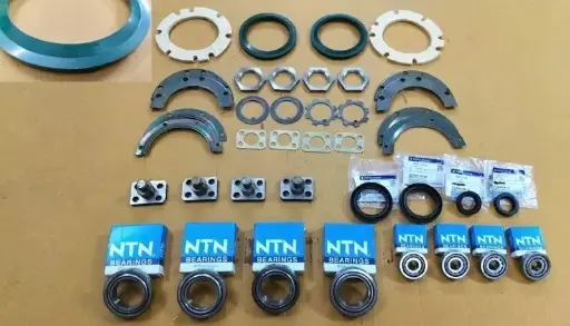 Complete Front knuckle kingpin rebuild kit for Suzuki Samurai SJ410/SJ413