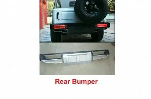 Next Generation Ultra Look Rear Bumper Set For Suzuki Samurai SJ 143 SJ 410