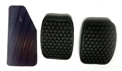 For Suzuki Samurai SJ413 410 Accelerator Brake Clutch Pedal Cover Pad Set-OEM
