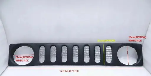 NEW SUZUKI SAMURAI SIERRA GYPSY SJ413 SJ410 "HUMMER" STYLE FRONT GRILL