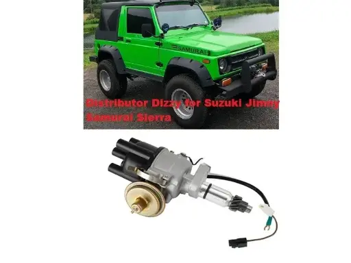 Distributor Dizzy Cap Rotor for Jimny Samurai Sierra SJ50 SJ70 JA51 G13A G13BA