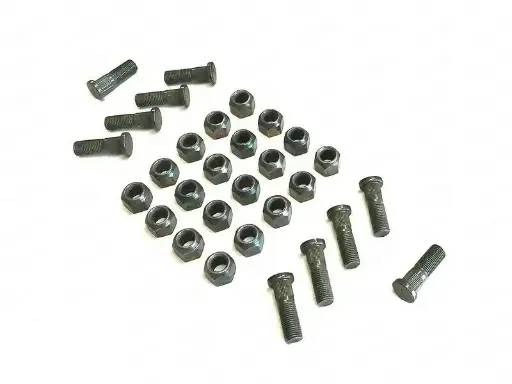 OEM FRONT AXLE WHEEL HUB STUDS & LUG NUTS (OEM) - SAMURAI 88'-95'