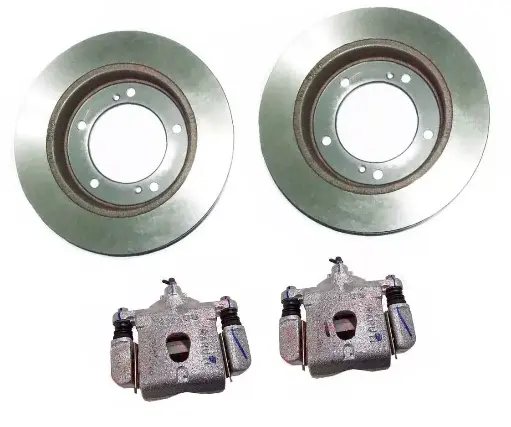 Front Brake Disc With Caliper Lh & Rh Side Suzuki Samurai Sj410 Sj413 Gypsy