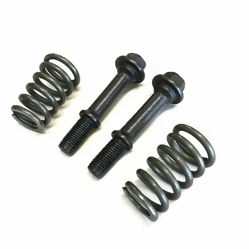 EXHAUST PIPE BOLTS & SPRINGS BLACK ZINC FOR SAMURAI 85-95