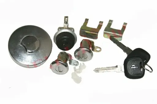 SUZUKI LOCKABLE FUEL CAP DOOR GLOVE BOX LOCK SET SAMURAI SIERRA GYPSY