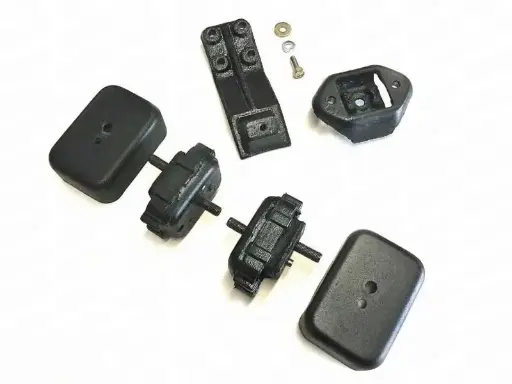 OEM SUZUKI SAMURAI MOTOR & REAR TRANSMISSION MOUNT SJ413 SJ410(COMPLETE KIT)