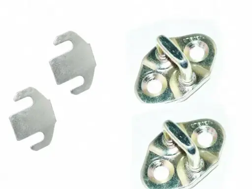 OEM SUZUKI SAMURAI SJ410 SJ413 JIMNY DOOR LATCH STRIKER+SPACER WITH SCREW-RH&LH