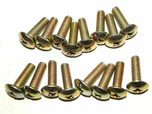 Suzuki SJ413 SJ410 Front Door Hinges Screws 16 Unit Gypsy Drover Samurai Sierra